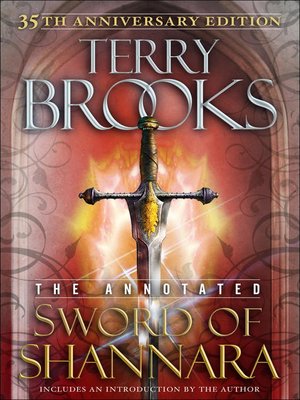cover image of The Sword of Shannara: Annotated 35th Anniversary Edition
